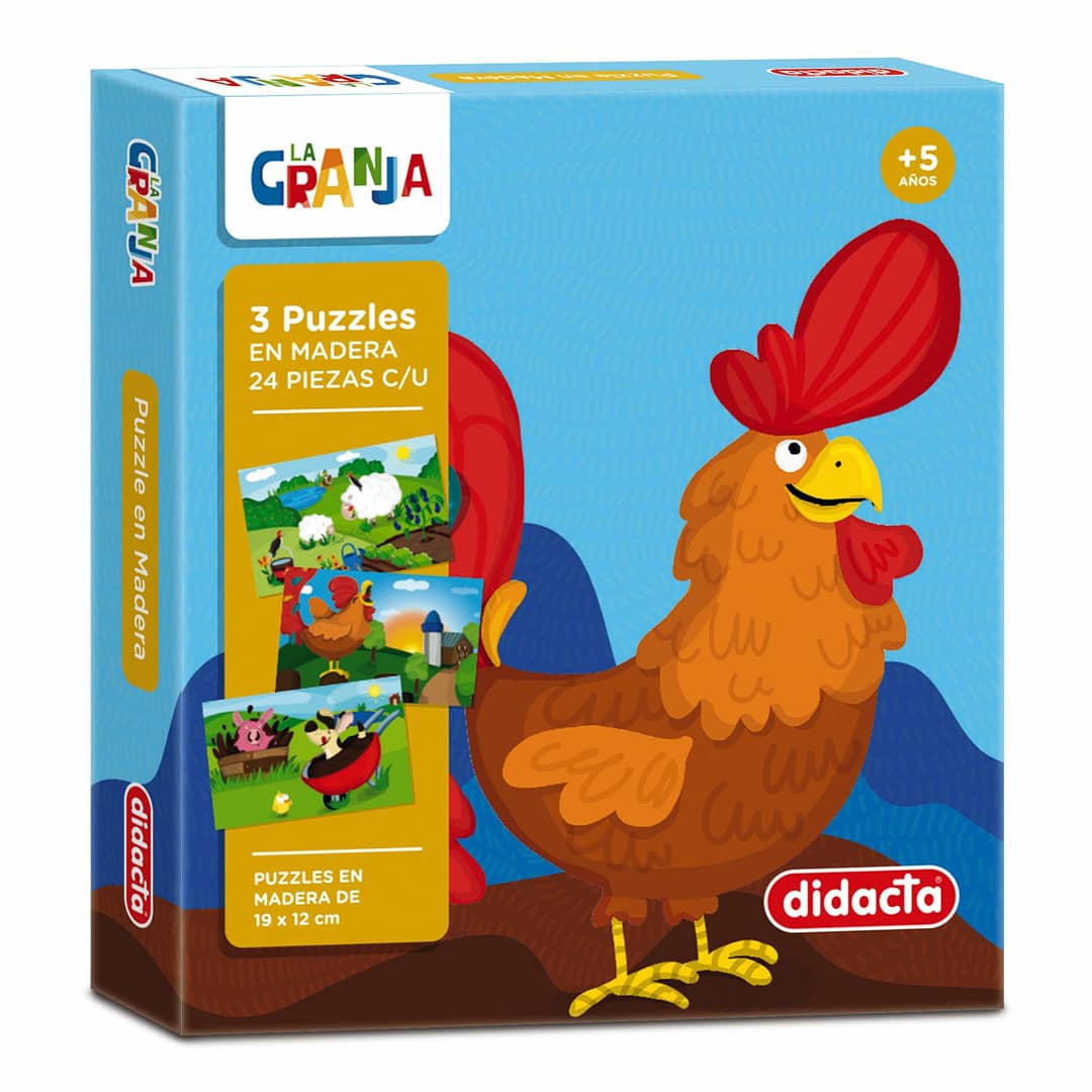 DidactaUy's tweet photo. En @didacta.uy estamos felices de anunciarles esta nueva #lineadejuegos 🤗
#LAGRANJA 🐖🐤🐎🐑🐰🐐🦅
para que disfruten y aprendan los más chiquitos de la casa
Diseño ilustrado ✏ y colorido y materiales muy resistentes para ¡jugar mucho!
Edad sugerida: De  2 a 5 años https://t.co/rZf1npu85i