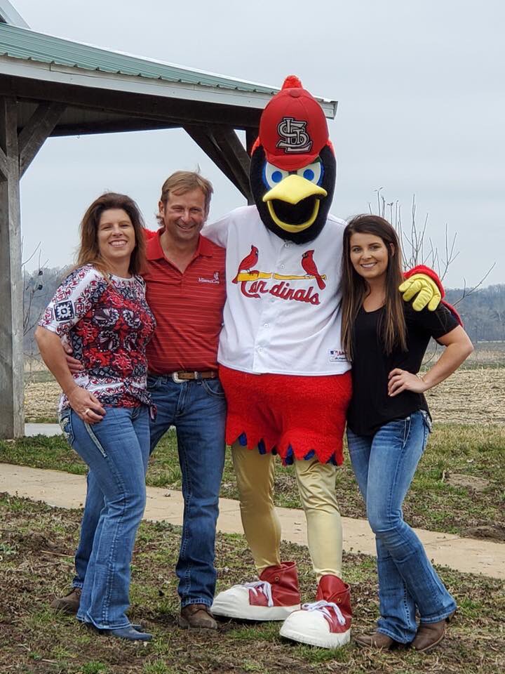 MissouriCorn's tweet photo. Who else is pumped because baseball is back?! #GoFarmTeam #FredbirdOnTheFarm https://t.co/0Q0OYl7IIj