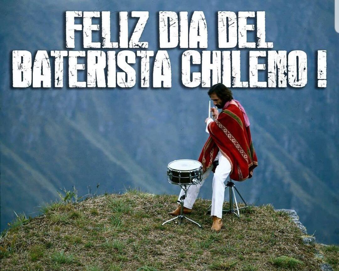 Hoy, 25 de julio, en Chile se celebra el Día del Baterista, fecha que llega en memoria del cumpleaños del gran Gabriel Parra Pizarro, legendario baterista de Los Jaivas #diadelbateristachileno #rockchileno #rock #gabrielparra #25Julio