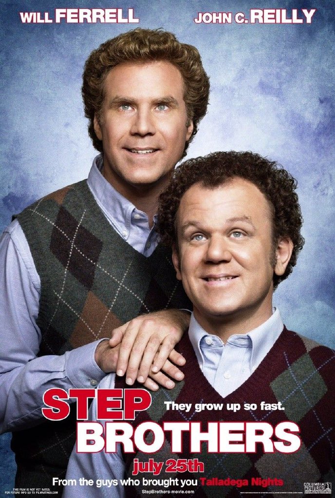 FilmNewsNos's tweet photo. 🎬MOVIE HISTORY: 12 years ago today, July 25, 2008, the movie ‘Step Brothers’ opened in theaters!

#WillFerrell #JohnCReilly #RichardJenkins #MarySteenburgen #AdamScott #KathrynHahn #AndreaSavage #RobRiggle #LoganManus #KenJeong @mrmattwalsh #SethRogen #PhilLaMarr #HoratioSanz https://t.co/7aZLSeDlMt
