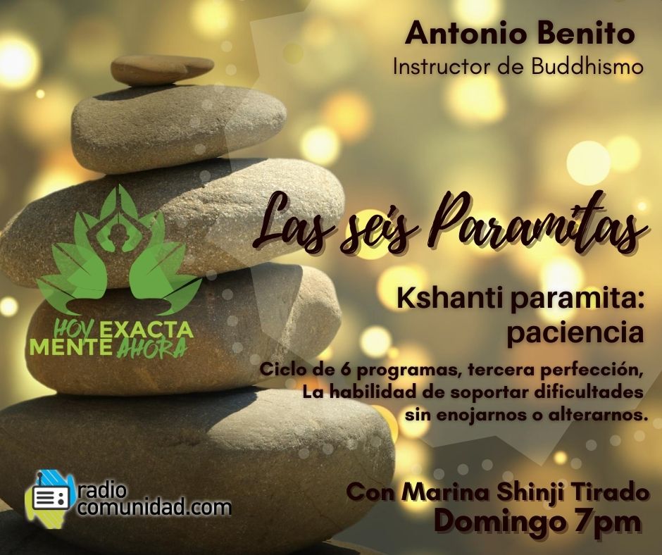 HoyExactamente's tweet photo. No se pierdan mañana nuestra tercera entrega de la serie Las seis Paramitas, con nuestro invitado @abp1111 instructor de Buddhismo a las 7 pm por @Radio_Comunidad https://t.co/eUghM25qPJ