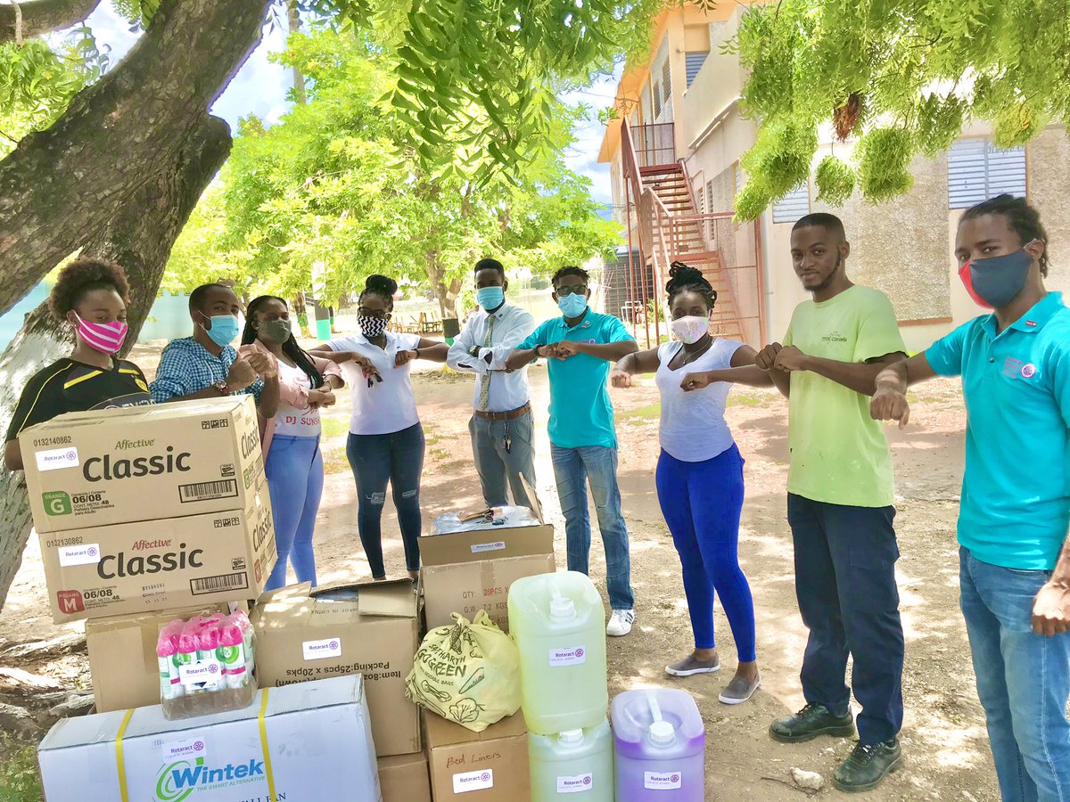 RCSAJamaica's tweet photo. In times of crisis the world needs us the most. Service Above Self. Always. #ReignitePassionThroughService #ReigniteD7020 #KeepTheFireBurning🔥 #ReigniteRCSA https://t.co/6aHCOcfOXr