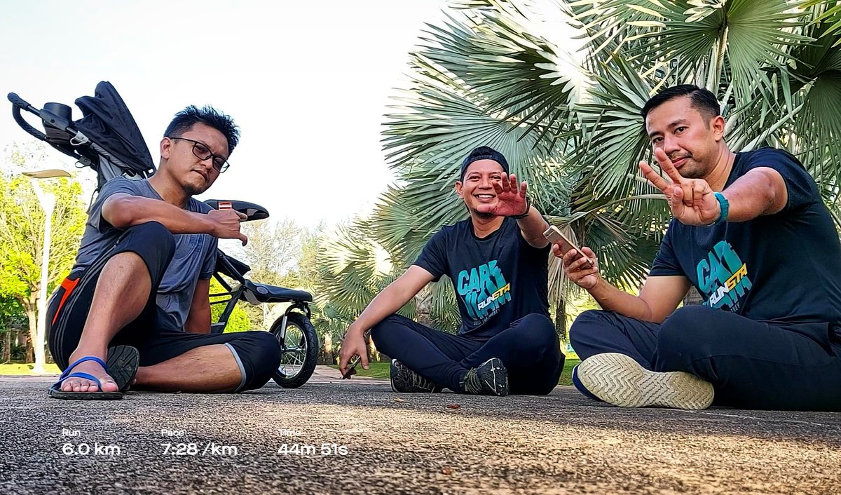 irfansatria_'s tweet photo. RSC208
It has been a while... lama betul tak lari bersama dgn geng #RUNSTA Aspura96ers. Hari ni kita ambik route #presint18parkrunputrajaya. Boleh la repeat selalu.
DTD: 1202.0km
#RunStreakChallenge https://t.co/9zOiWPSbNm