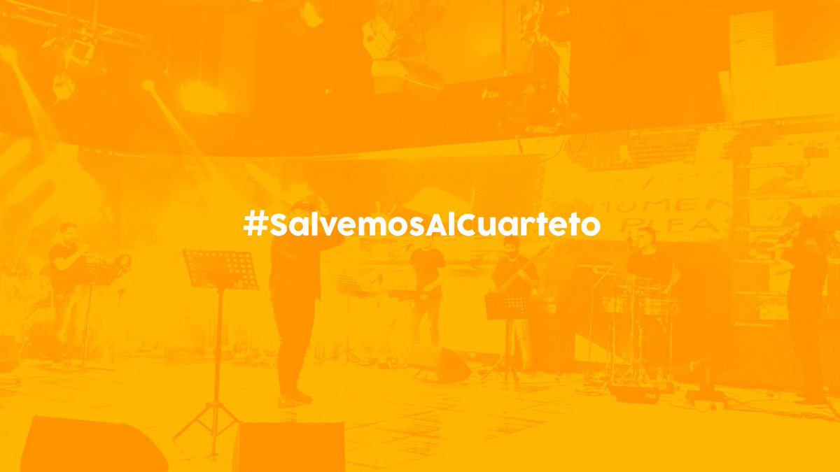 kuarteto's tweet photo. #salvemosalcuarteto ��️ 
✅ La industria cuartetera, de la que dependen miles de personas, está en crisis. Desde marzo no pueden trabajar y no hay ninguna expectativa de que en los próximos meses esto cambie. (1/8)
cc @alferdez https://t.co/mgTgHDfXZN
