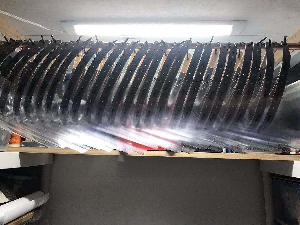 GimmeBuilds's tweet photo. Face Shields heading to CA!
#MakerStrong #HackThePandemic https://t.co/BRqOzYDaqe
