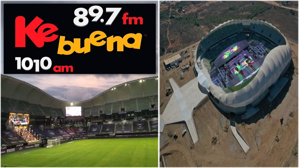 LaKeBuenaPuebla's tweet image. El 23 de Julio, el @ElRecodoOficial, inauguro el #EstadioKraken. La inauguración fue a puerta cerrada debido a la #CuarentenaExtendida, lo novedoso es que la emblemática banda, forma parte de los patrocinadores del equipo @MazatlanFC. Créditos fotográficos correspondientes.