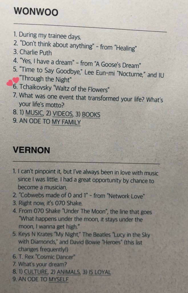 8. His love for classical music and soft ballad songs (mostly IU’s Through the Night).