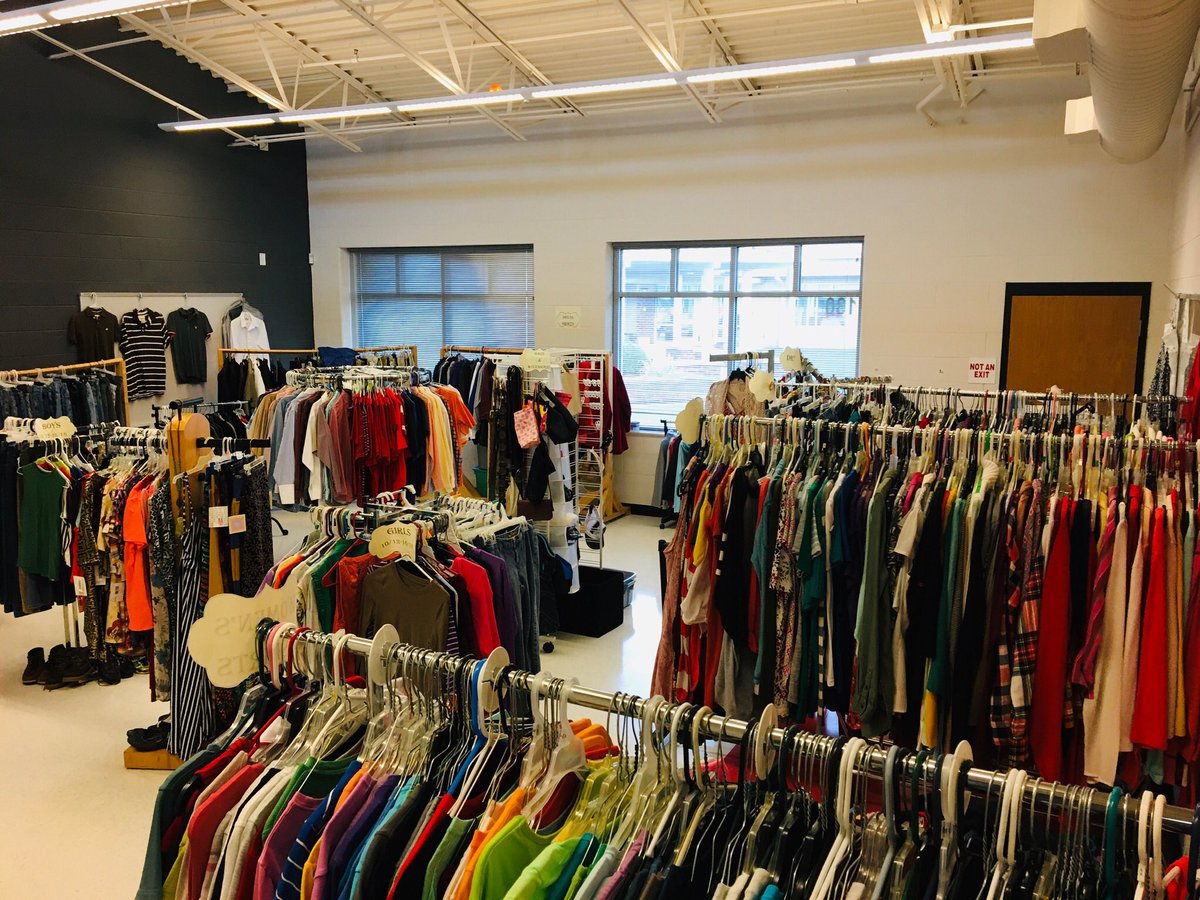 The <a href="/FLMSBraves/">FLMS Braves</a> Closet is re-set for Back-to-School shopping by appointment only!  We will be following set safety guidelines.   Text @flmscl to 81010 to set up an appointment to shop August 1st!  Everything is FREE! #WhateverItTakes via ^Gray