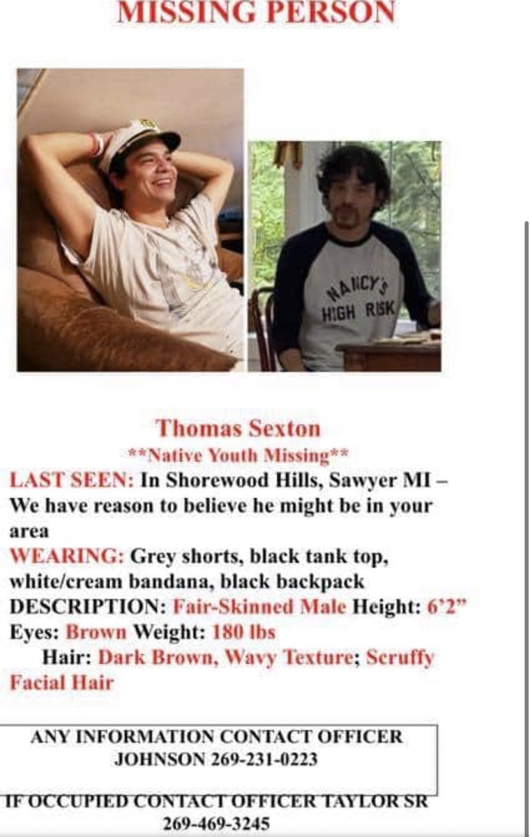 KendallRaeOnYT's tweet photo. ‼️MISSING PLEASE SHARE‼️
Tommy Sexton was last seen on 7/20 around 6:30pm. It’s believed he might have a head injury and is confused/lost. He talked to his aunt at 6pm that day- said he was taking his dog Beau to their boathouse. At around 7pm someone found the dog alone... https://t.co/AhzMxUbg7V