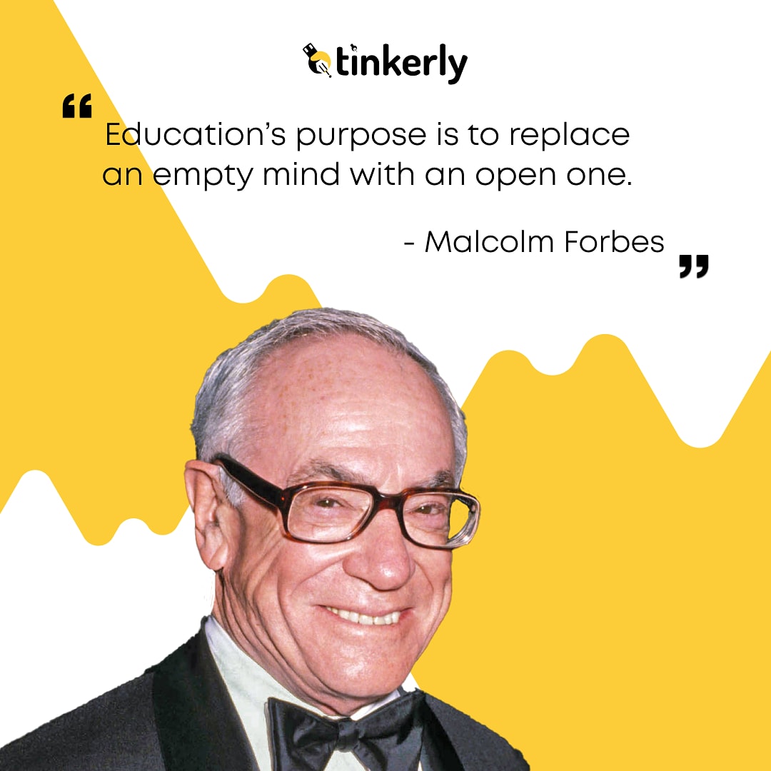 tinkerlygroup's tweet photo. Education helps us in putting our creative ideas & imagination into reality.
.
.
.
#learningbydoing #learning #problemsolving #technology #experientiallearning
#doing #successmindset #successquotes #successful #TinkerFromHome #letstinker #ataltinkeringlabs #stem #stemlearning https://t.co/L48H4Ra8bc