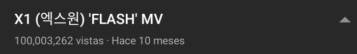 X1PROYECTO's tweet photo. OFICIALMENTE LLEGAMOS A LOS 100 MILLONES DE VIEWS

#100M_ONEITLATAMSUPPORT https://t.co/UG0iVWXQgu