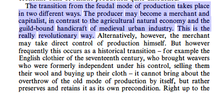 I've gotten back to Capital 3, & reading this passage helped me crystallize an argument I'd be starting to form in the back of my mind earlier this week about trends in the recomposition of landlordism from 2015-2018, as they relate to an alleged corporatization of real estate.