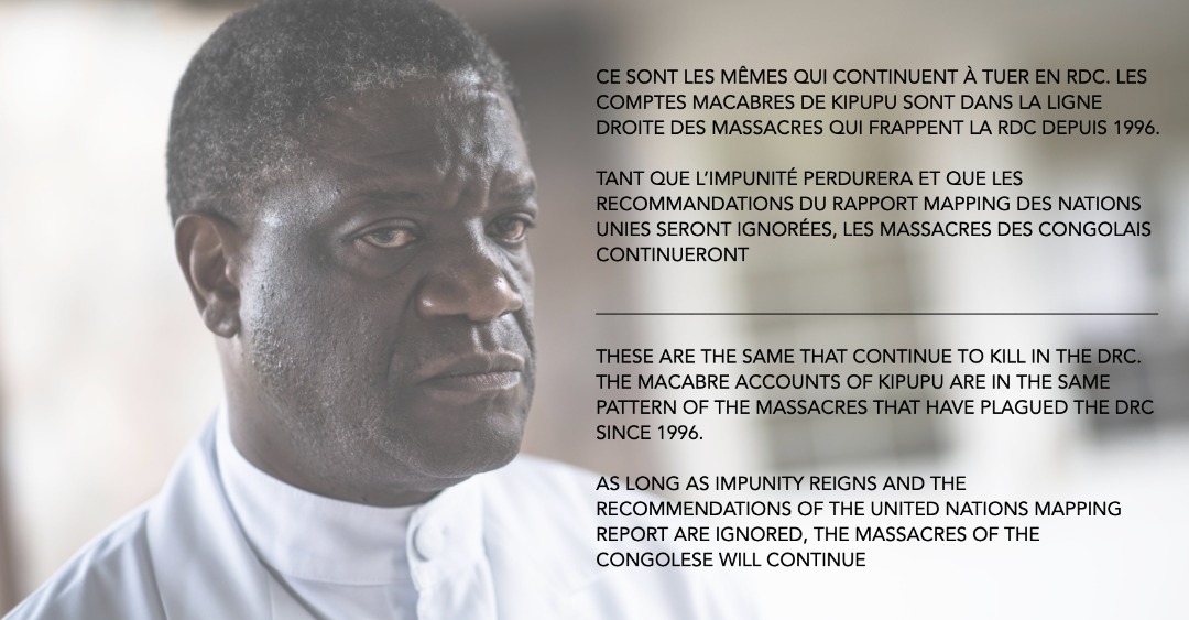 DenisMukwege's tweet photo. https://t.co/0PUWTQX00b #MappingReport #RDC #DRC @UNHumanRights https://t.co/elRssbtxVE