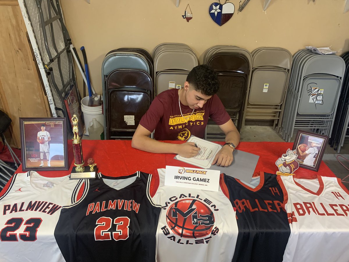 PhsBasketball6's tweet photo. Congratulations to Irving Gamez #23 on signing with @OHCC_Wolfpack . Wishing you the best of luck in the next chapter of your academic and basketball career. Much love from the Lobo Family 🏀❤️ https://t.co/dVOyFeCucI