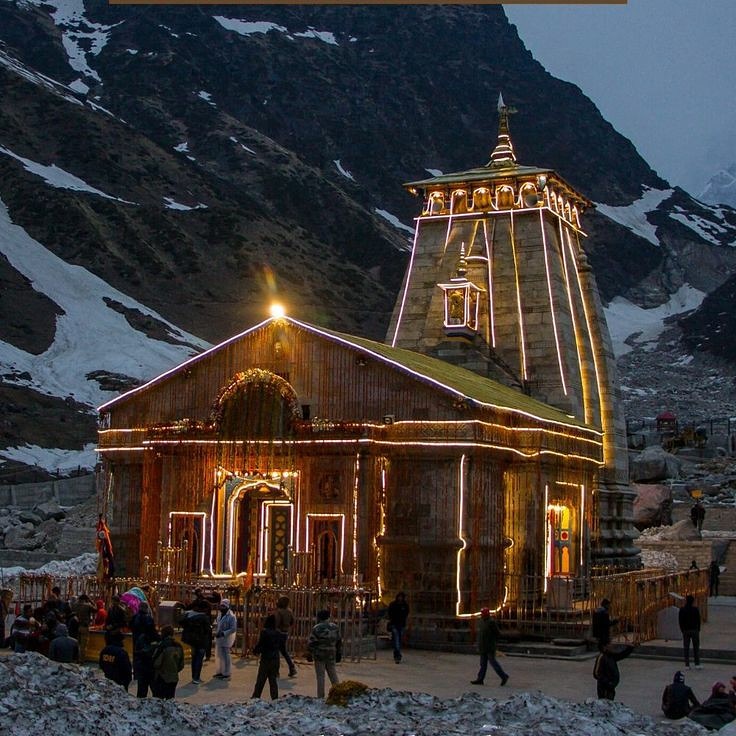 India___Tourism's tweet photo. केदारनाथ धाम का दर्शन  #Kedarnath is a holy town nestled in the #Himalayas. Located in #Uttarakhand, it is one of the most sacred pilgrimages of Lord #Shiva. https://t.co/DBqBf6FwFv