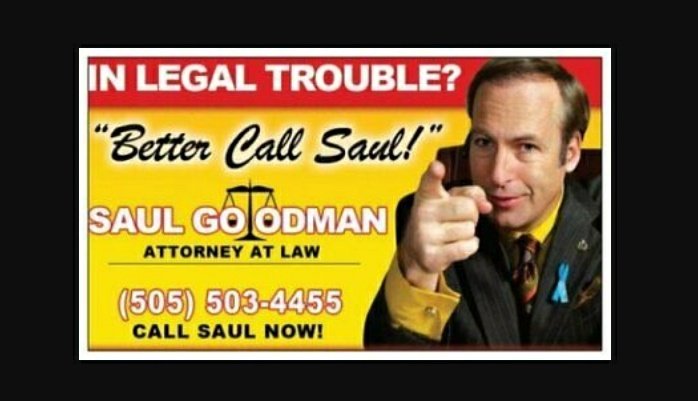 Saul Goodman⚖ On Twitter Who Wants A Better Call Saul Saul Goodman