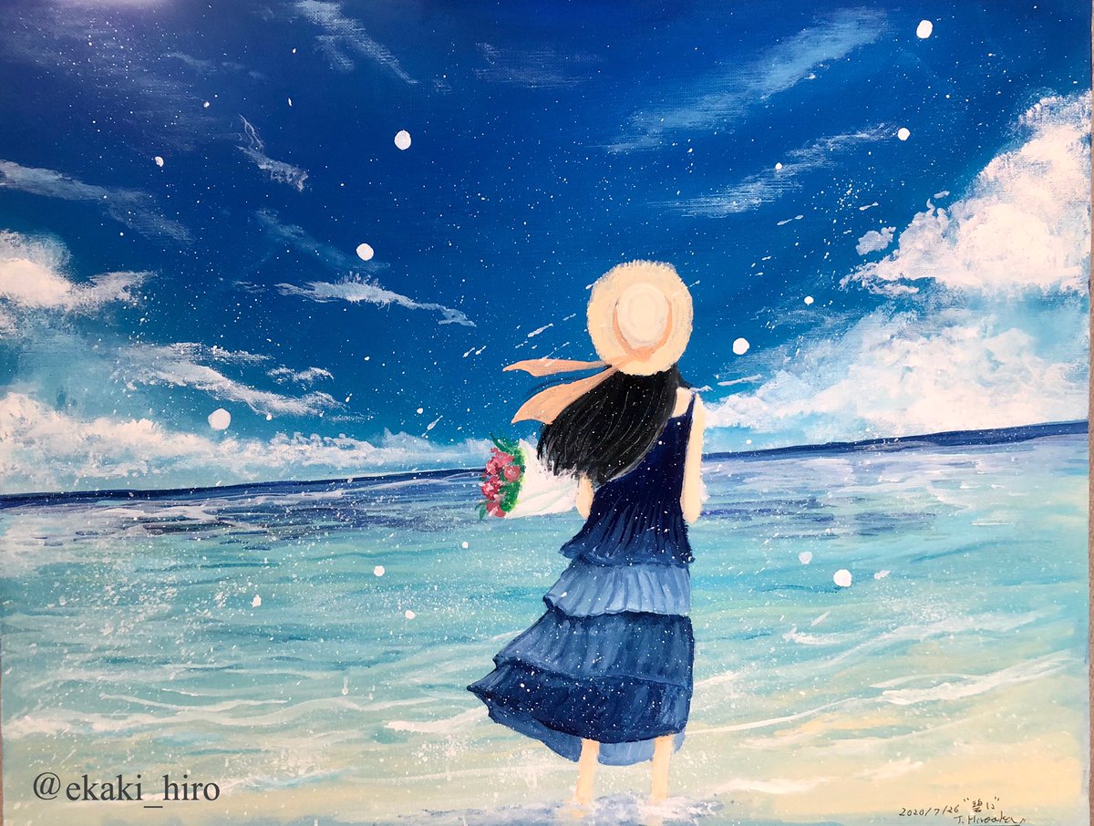 アクリルガッシュイラスト