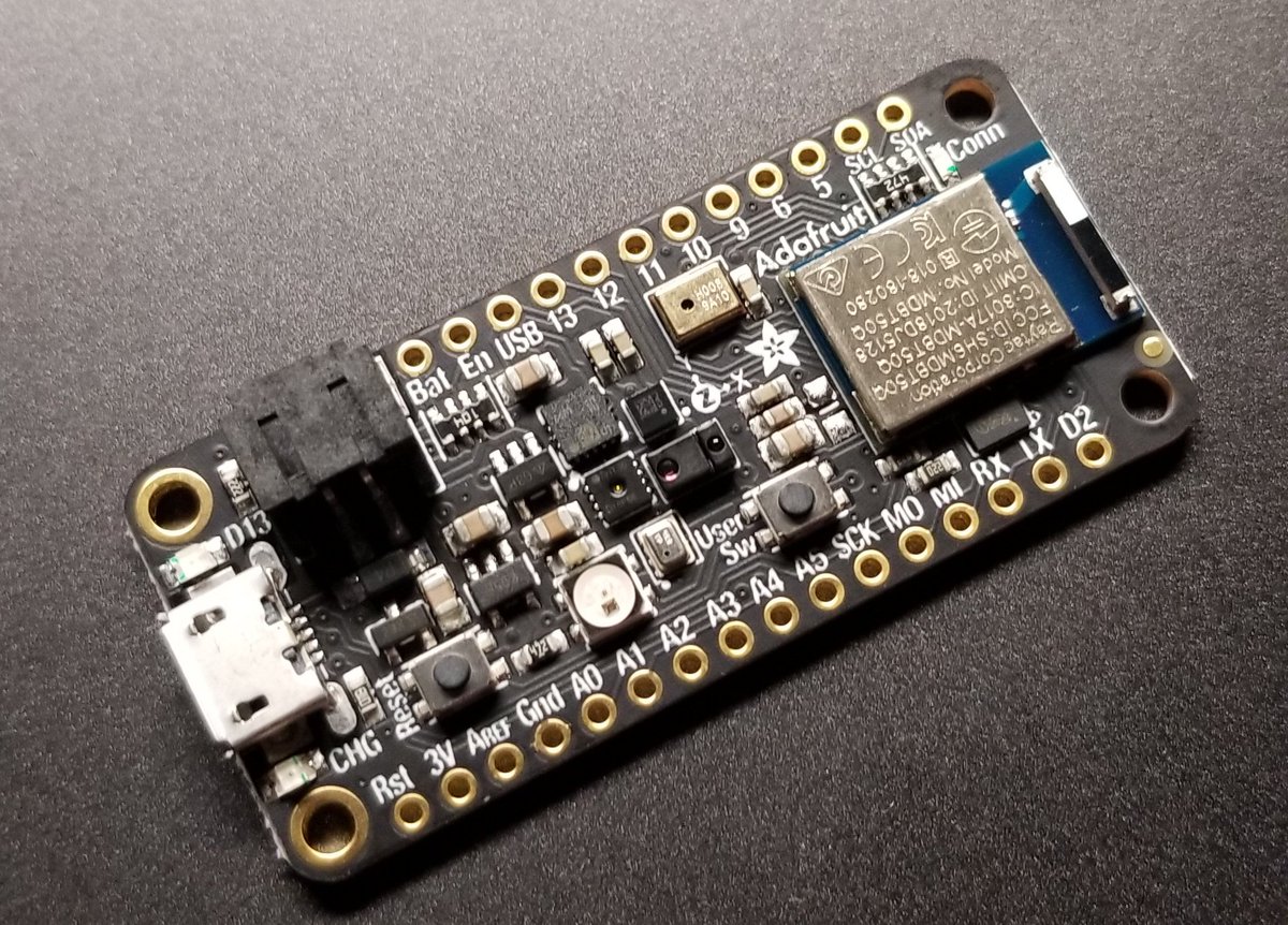 waydenie's tweet image. 207/366 #2020InPhotos Bluefruit Feather #NewToyWithBLEAntAndOtherSensors ; Thanks to @adafruit for making it and @MicrochipTech for sending me one after #iotdesignweek2020 back in March!