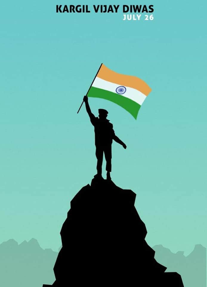 manalibhagwat1's tweet photo. 'ऑपरेशन विजय'
We ‘Remember Sacrifice of Kargil Martyrs', ‘Rejoice Nation's Victory’ and ‘Renew Our Pledge’.
#20YearsOfKargilVijay
#IndianArmy
#Nationfirst
#salute
🙏🙏💐💐❤️❤️ https://t.co/CpD8alWznR
