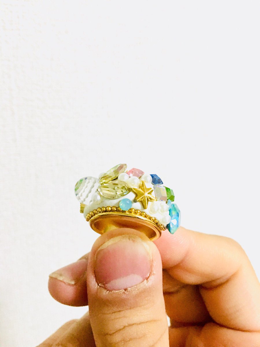 エイハブ Kuon様 Kuon Nk 製作のジョジョイメージリング シーザー カモミールさん Chamomi017 のツイートで知り ディ モールト素敵なリングを他にもたくさん購入させて頂きました ジョジョ ジョジョの奇妙な冒険 Jojo T Co