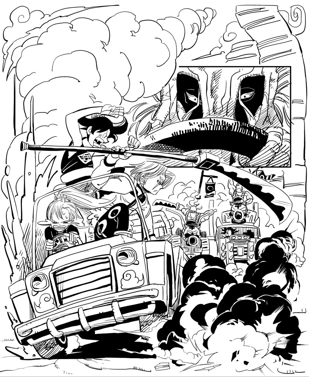 オウギマサヒロ 毎日イラスト Apollon 東の荒野編 まとめ 少年の名は エンマ さあ新しい冒険の始まりです 荒野の危険が三人を待ち受ける 功夫 カンフー 中華ファンタジー 過去絵 フォローしなくてもオッケー 見てね T Co