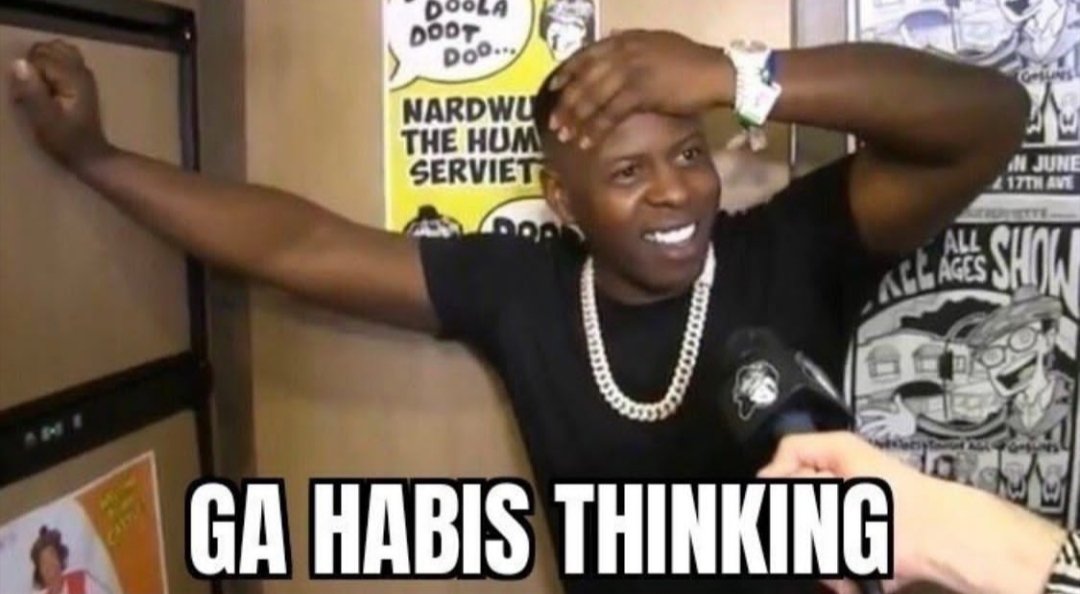 Kaya sehari, miskin sebulan.
*repeat