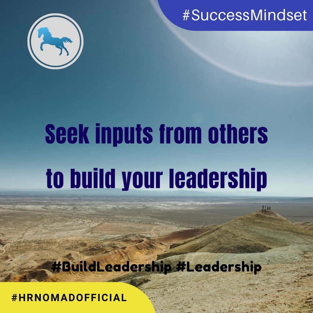 HRNomadOfficial's tweet photo. A good leader makes time to not only solicit other people’s opinions but also genuinely listen to them and probe as appropriate to gather more details. 
#SuccessMindset #HRNomadOfficial #SuccessMantra #Quote #Inspiration #Mindset #LeadershipGoals #GoldenThought https://t.co/UD8mipSWR7