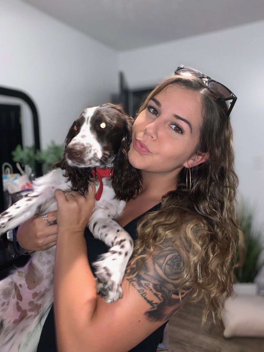 _Kristennn__'s tweet photo. Puppy love 💓🐶 https://t.co/9iFv5hZp4H