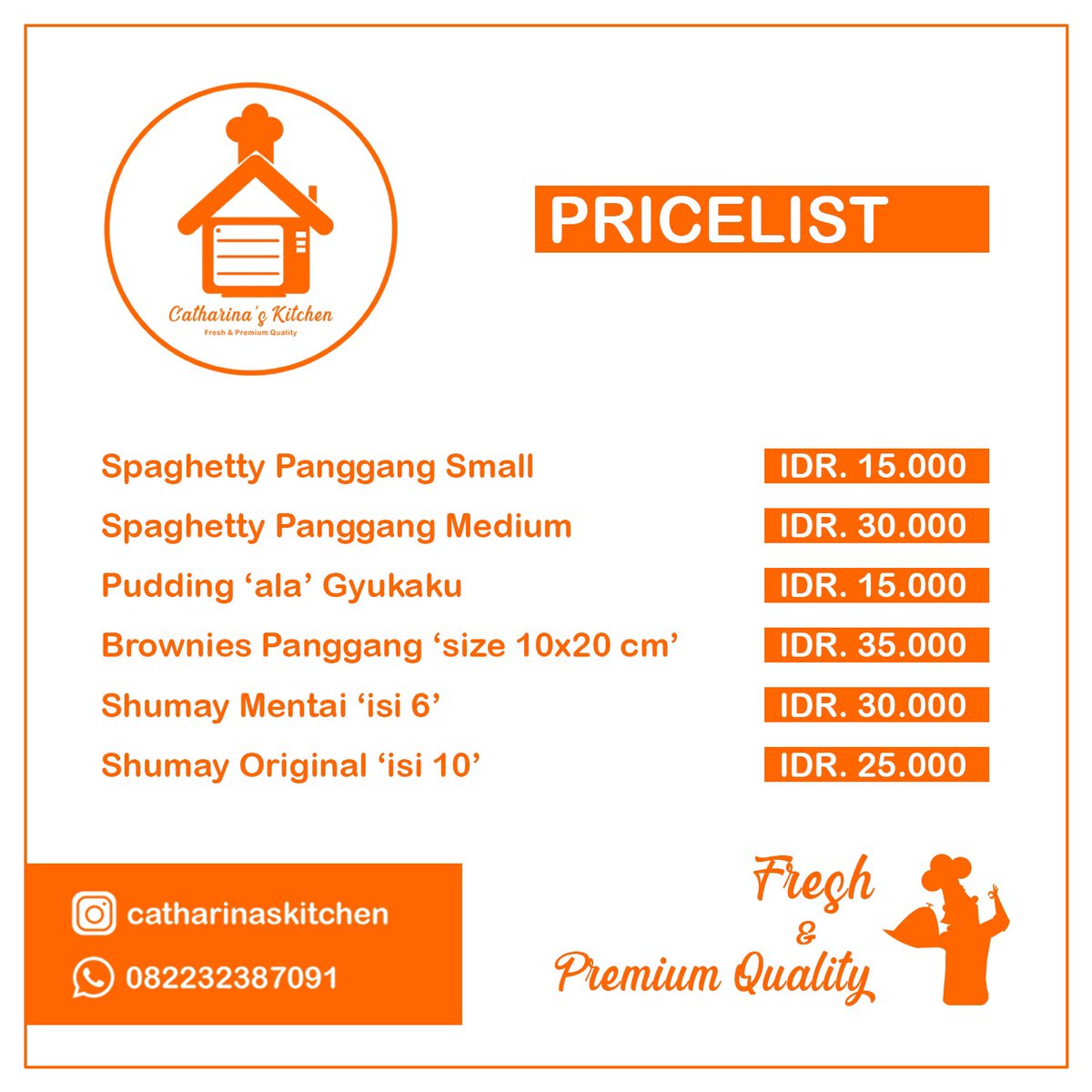 fanytumii's tweet photo. Halo min @infomalang ,mumpung lapak #pasarmingguinfomalang  dibuka nih. Aku mau promosi jualan, ada spageti panggang, pudding &amp; siomay mentai. Harga mulai dari 15K-35K aja. Lokasi pengiriman dari Ketawanggede. Yg minat boleh chat ato kunjungi ig : catharinaskitchen, suwun min 😊 https://t.co/ZEJtHlNKq4