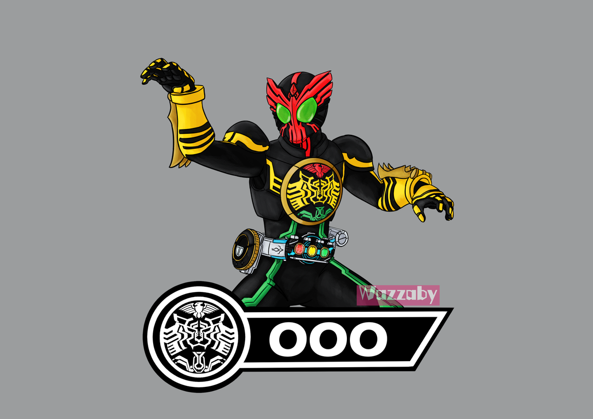 WazzabyBash39's tweet photo. Count the medals 1,2 &amp; 3!!!
Sticker de Kamen Rider OOO
#KamenRiderOOO
#TaToBA https://t.co/6OtxcIGYQE
