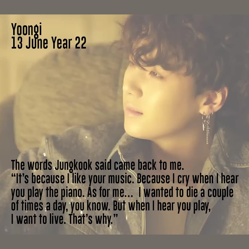 shootinghearts_'s tweet photo. I'm late but hopefully it's worth it. 
Min Yoongi! 💜 Click the link for translations. Keep streaming MOTS 7. 💜

https://t.co/EzaJlF8l3Q

#hyyh #hyyhthenotes #thenotes2 #btstheory https://t.co/AKx1DfNHLQ