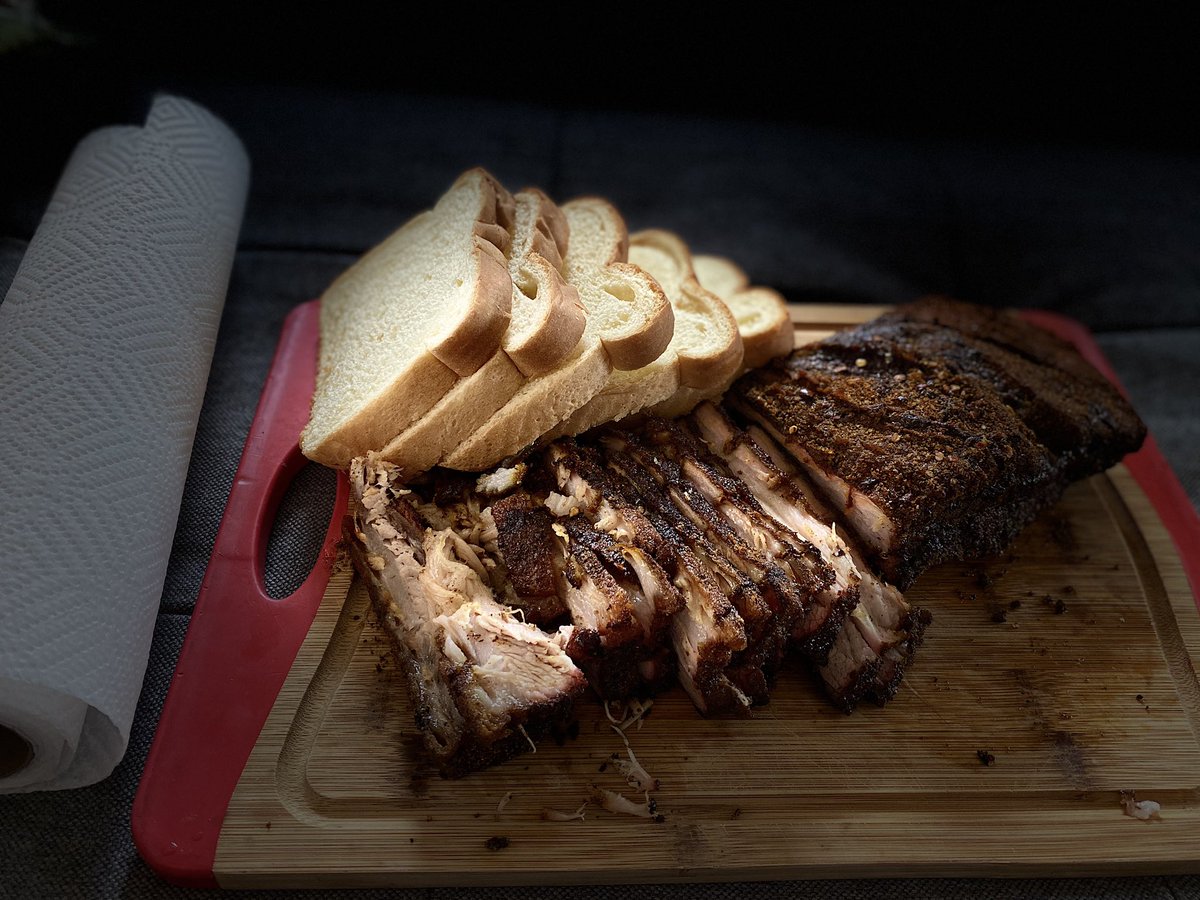 #smoked pork belly #dinner <a href="/GuyFieri/">Mayor Guy Fieri</a> <a href="/TylerFlorence/">Tyler Florence</a> <a href="/FoodNetwork/">Food Network</a> <a href="/ManeetChauhan/">Maneet Chauhan</a> <a href="/amandafreitag/">Amanda Freitag</a> <a href="/SantosCooks/">Chris Santos</a> #nmtrue