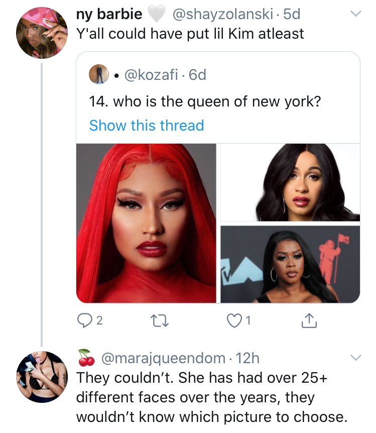 Disrespecting Black Women. Body-shaming Lil Kim and supporting a meme with Lizzo as a Bomb.