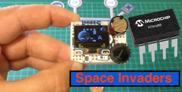 DjamalUK's tweet photo. Space Invaders: Blast from the past that still inspires 「 ATTINY85 」 Arduino - NO Soldering Required
https://t.co/PnWKuIKwlz
#Game_Console #Space_Invaders #arcade_machine
@tindie @hackadayio @Hacksterio @oshpark
@MicrochipMakes @arduino https://t.co/mvZ2ankI27