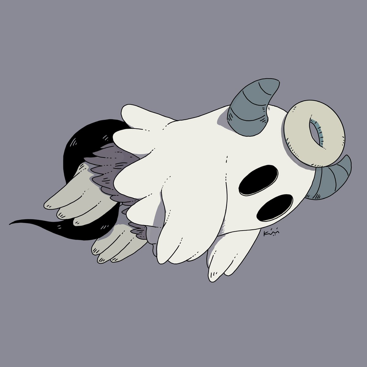 幽霊の日 」|あらいきりこのイラスト