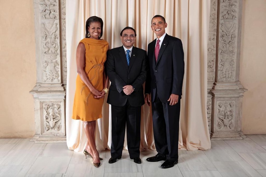 Happy birthday Nelson Mandela of Asia President Asif Ali Zardari        