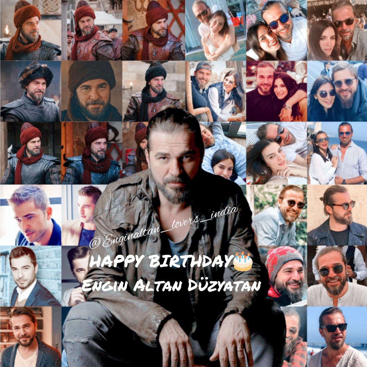 AnamDeniz's tweet photo. Happiest Birthday🎂💐🎉🎊 to our beloved hero Engin Altan Düzyatan🌸💞😘♥️
#HappyBirthday #StayBlessed #EnginAltanDuzyatan #ErtuğrulGazi #bigday FOLLOW me on Instagram @Enginaltan_lovers_india https://t.co/KZHXTMlM6L