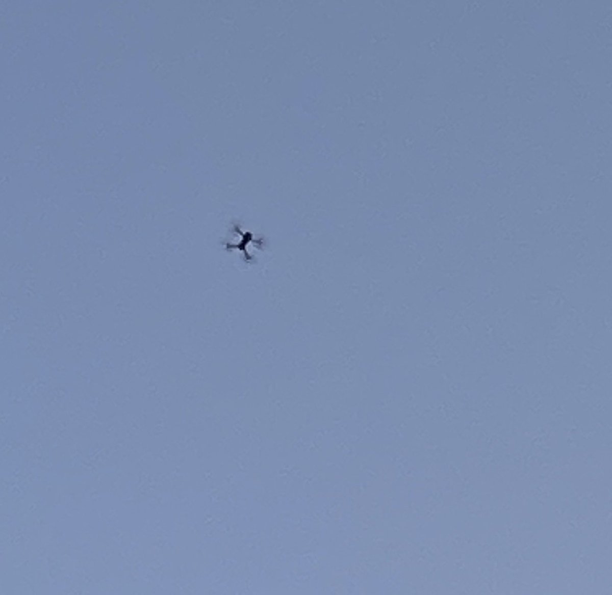 HannaScottOly's tweet photo. As stand-off continues at former #CHOPseattle following day long marches, demonstrations @SeattlePD declared a riot this drone just got a lot of attention @KIRORadio #seattleprotestcomms https://t.co/lmsIfLDDvB