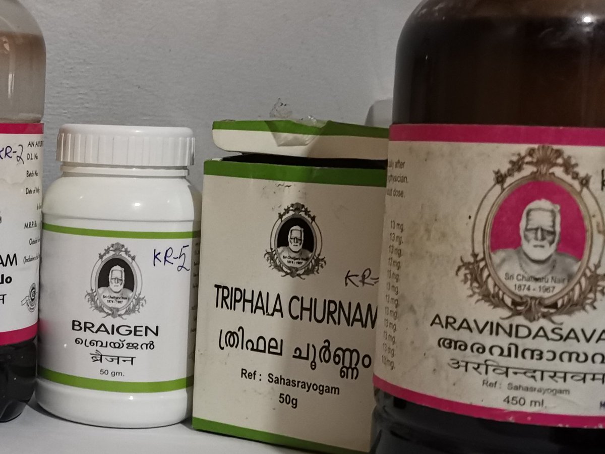  #Chemicals &  #Toxicology analysis #alcohol content - total 26.17 % v/v #Arsenic content - total 2461.367 mg/kgSingle highest  #Herbal  #medicine - Arsenic was 1982.44 mg/kgTwo  #ayurvedic drugs also contained  #CLONAZEPAM - a modern medicine with anti seizure property #ayush 3/4