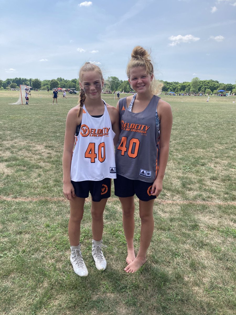 NewportTisha's tweet photo. Sisters who share the same lacrosse number!🧡🥍☀️@TheVelocityLax https://t.co/HpTuqHGMgQ