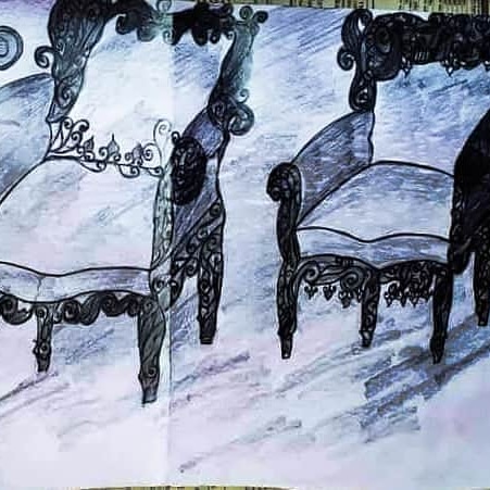 2emptychairs tweet picture