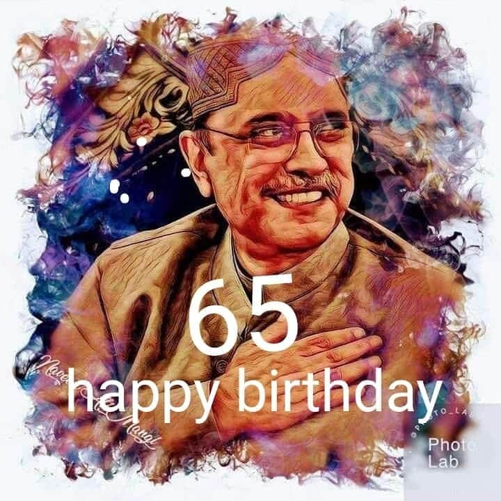 Happy birthday Asif Ali zardari sab 