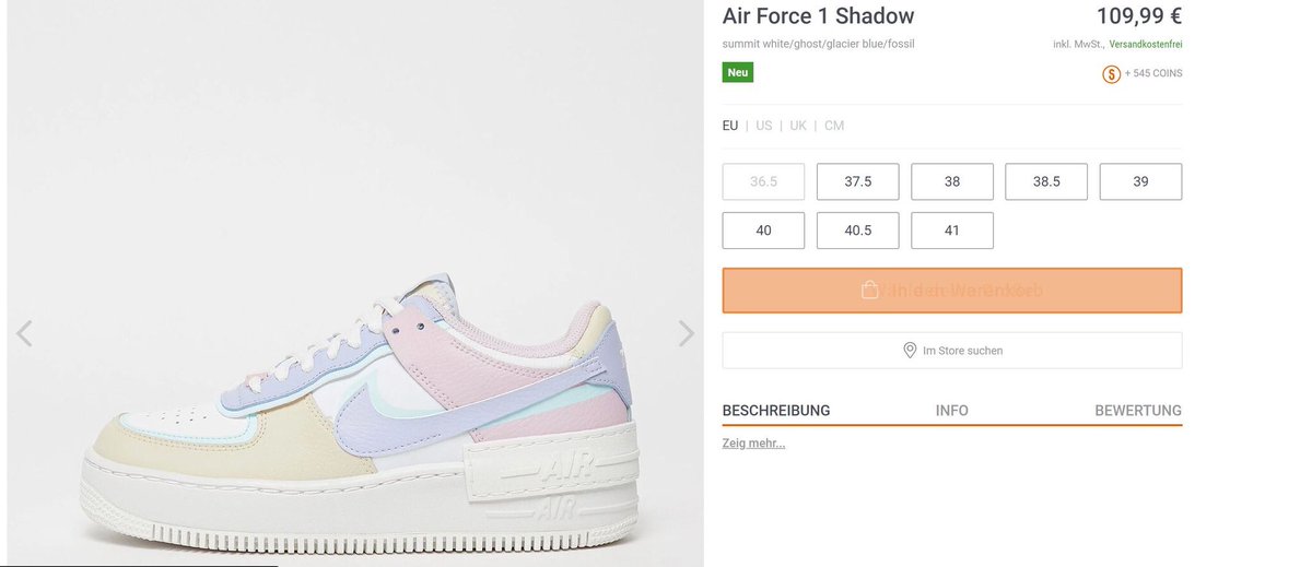 air force 1 shadow pastel snipes
