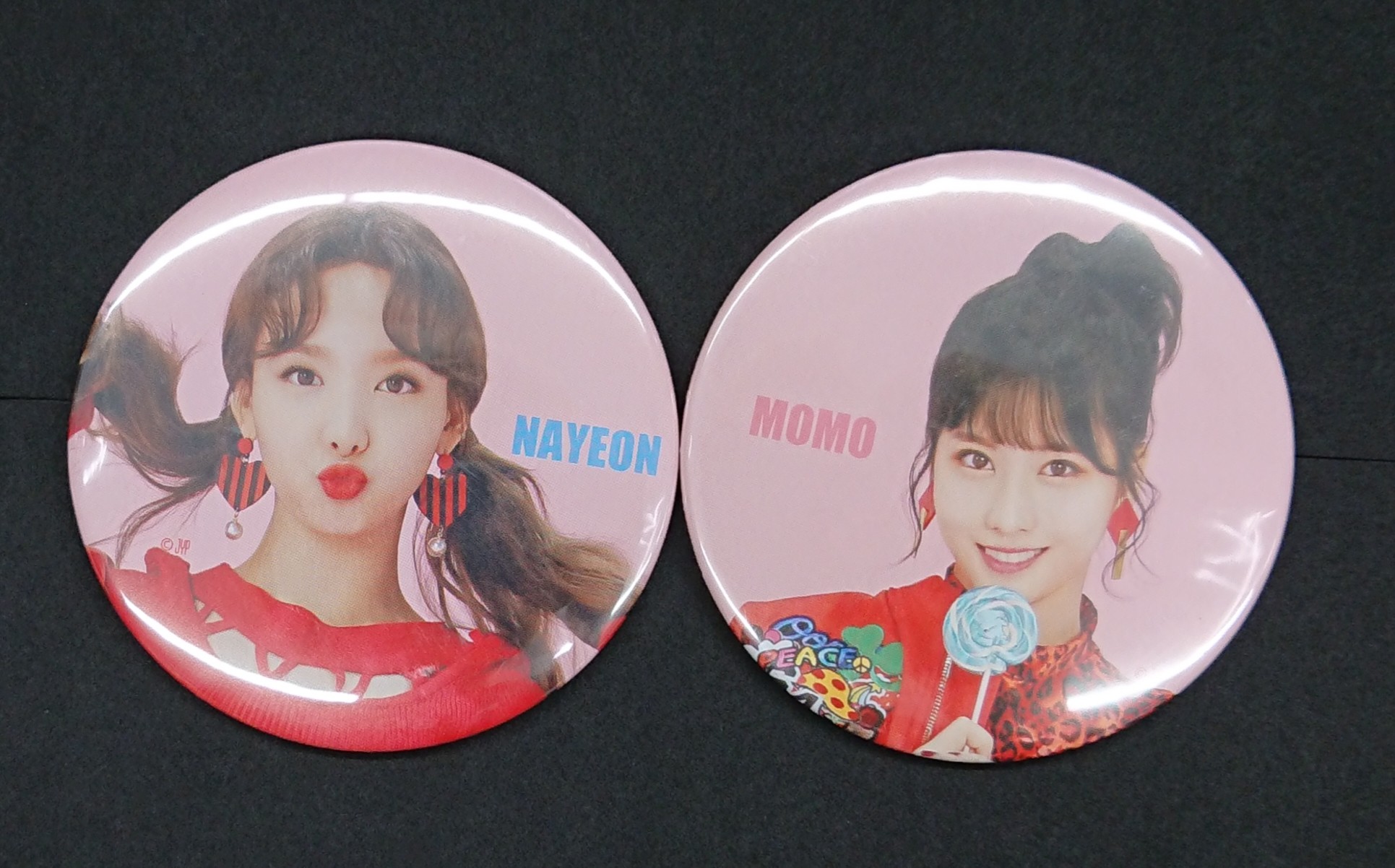 TWICE ツウィ OMT Candypop 缶バッチ 缶バッジ - メルカリ