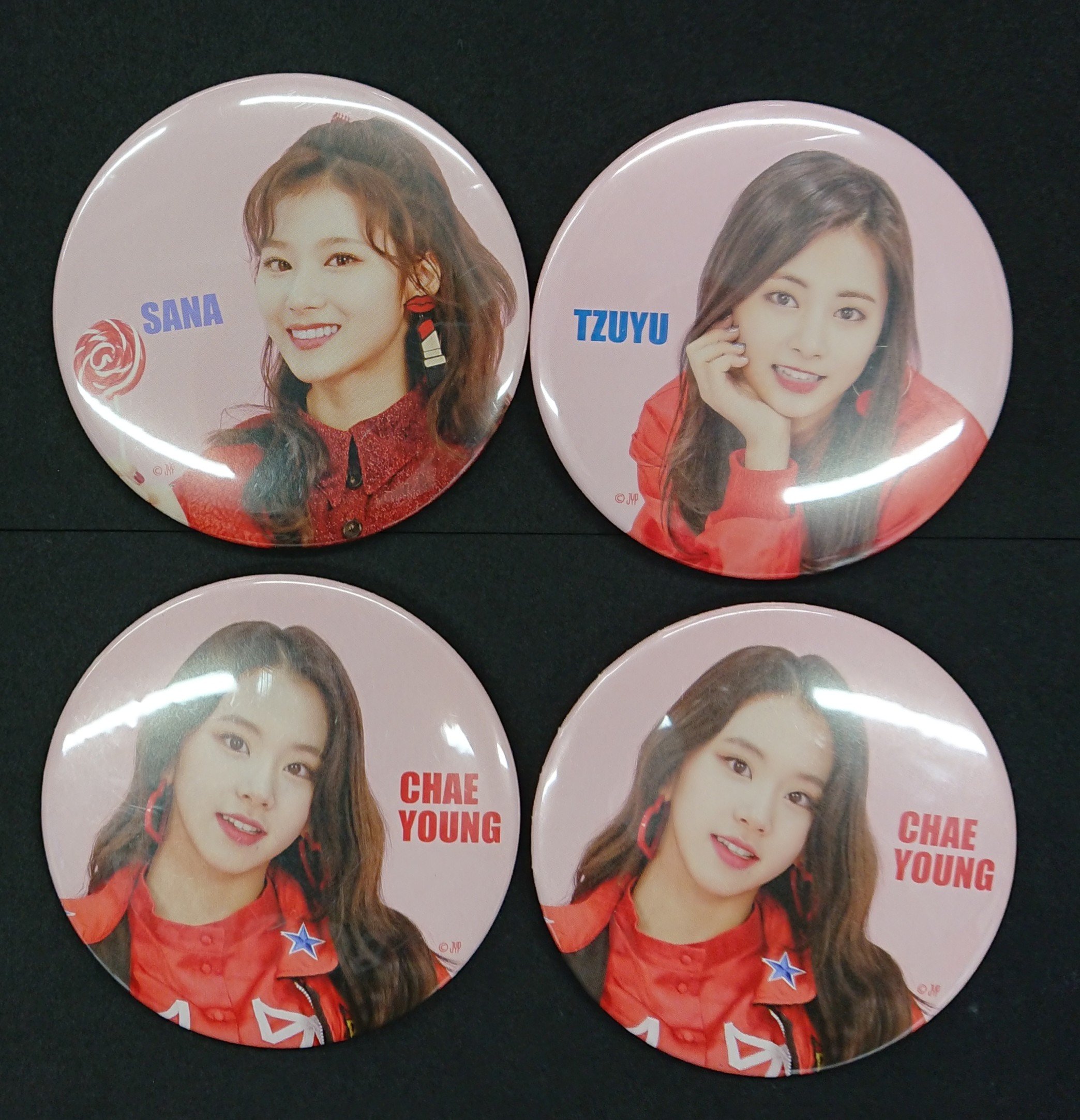 TWICE 缶バッチ チェヨン 弱々し シーグリ