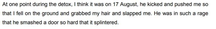 11. August 17, 2014Tara Roberts, the property manager, testifies that there was no damage anywhere. Dr Kipper says Johnny was not erratic and paranoid on that day, but calm and quiet