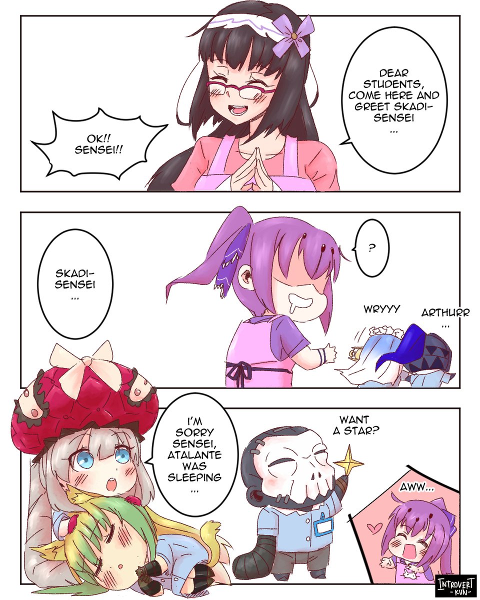 Here some more #FGO comics. Enjoy. 