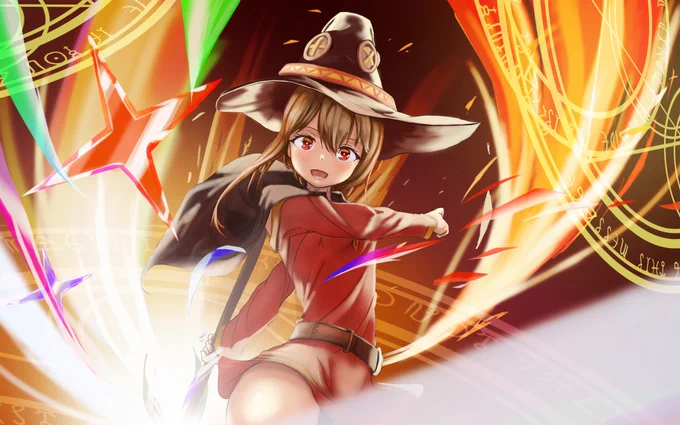 爆裂魔法大師 #為這個美好世界先上祝福 #このすば #めぐみん #二創  