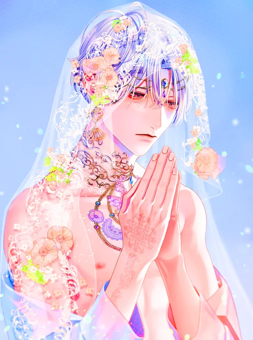 ギラギラやぁ?
#絵を彩度100にすると超派手 