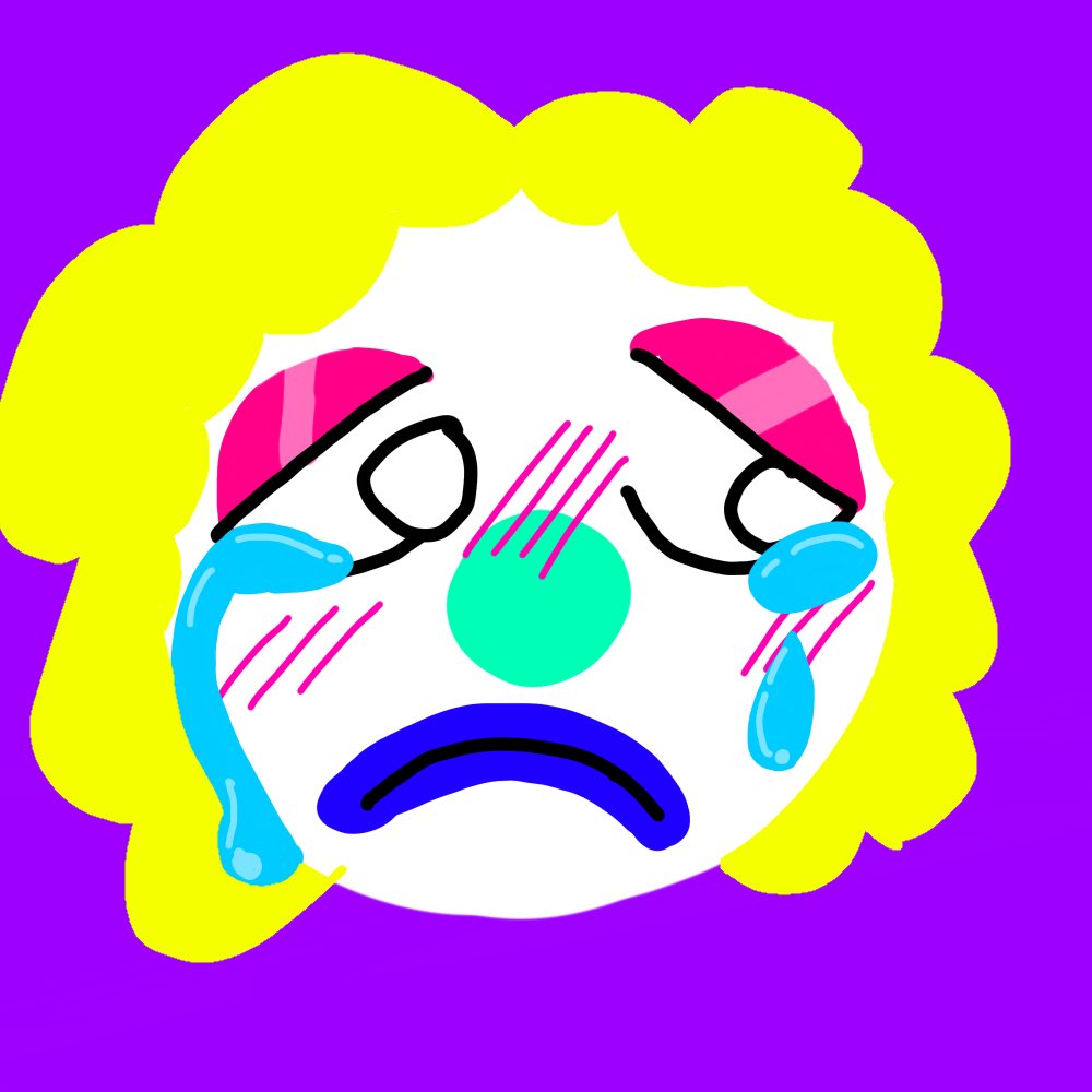 stonergarfieldd's tweet photo. ClOWNZ !!!!!! DA STONER WIT GREEN HAIRZ MA CLOWN SONA !!!! >:o))) #clown #clownsoma https://t.co/G4NQ0Ei4NB